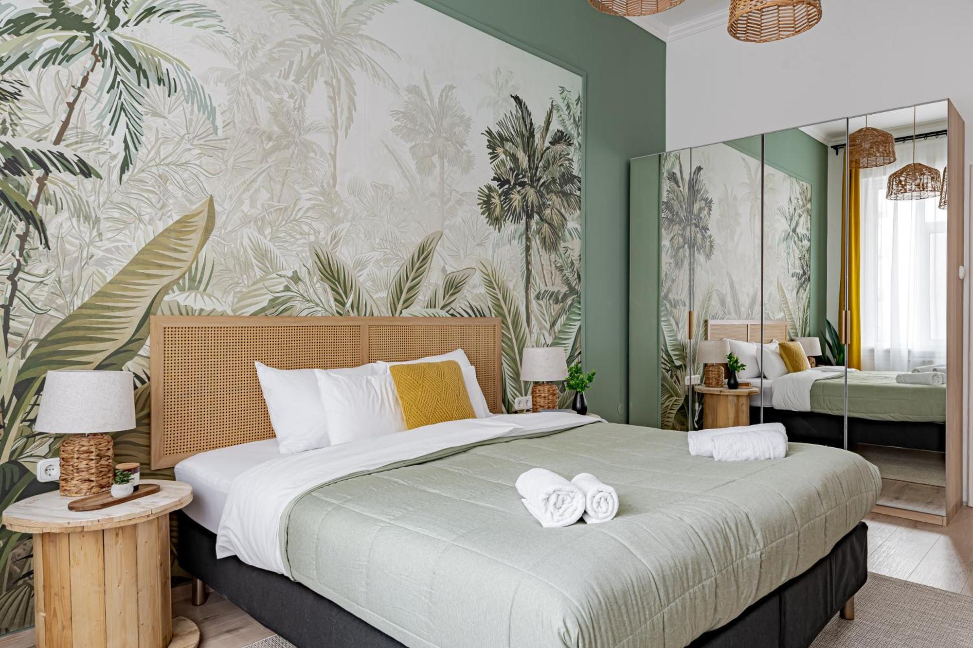 Jungle Aesthetics Downtown Apartman Aircon And Garage Parking Budapešť Exteriér fotografie